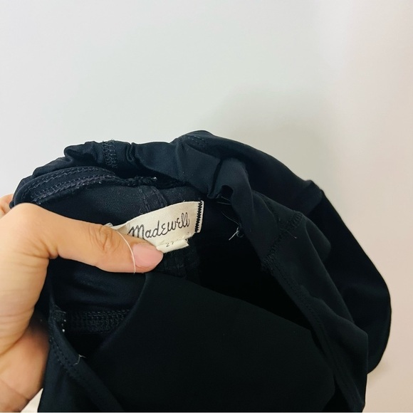 MADEWELL MATERNITY OVER THE BELLY
SKINNY JEANS IN LUNAR WASH BLACK SIZE 27 - Picture 7 of 10